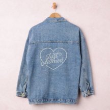 Solo la chaqueta de Denim casada