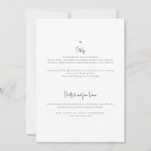 Sólo la invitación detallada de los dos Bodas esta