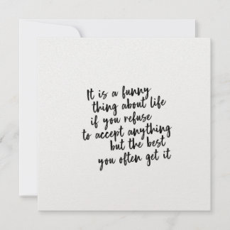 SOLO LA MEJOR tarjeta 5.25 x 5.25