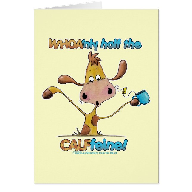 Sólo la mitad de la CALFfeine (Frente)