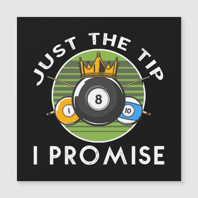 Solo La Punta Lo Prometo Billar (Anverso)