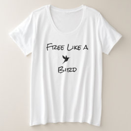 Sólo libre como una camiseta de aves