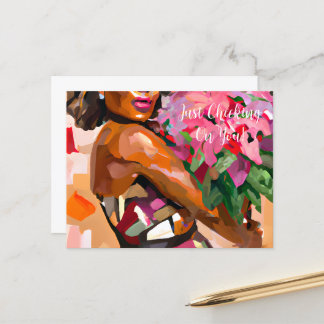 Solo marcando tu postal