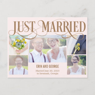 Solo matrimonio Boda Invitación Elopement
