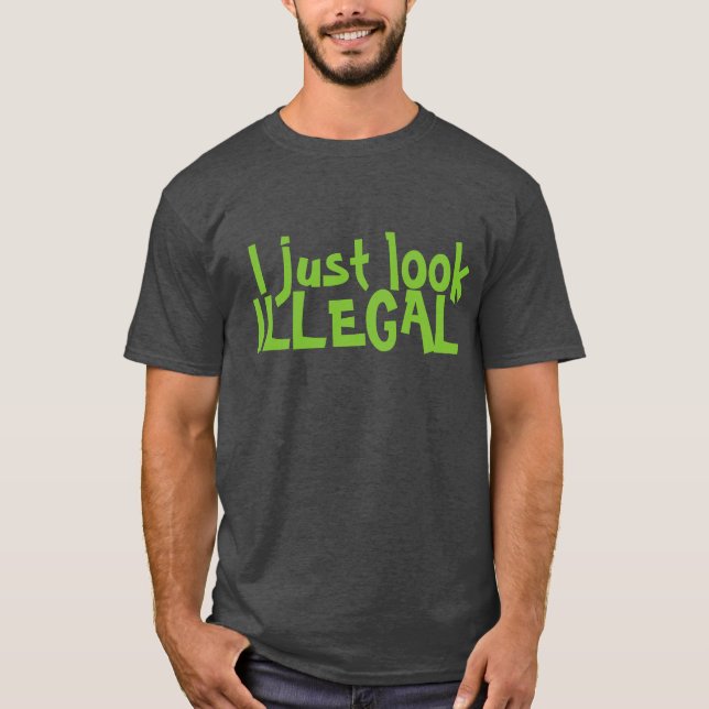 SÓLO ME VEO UNA CAMISA ILEGAL (Anverso)