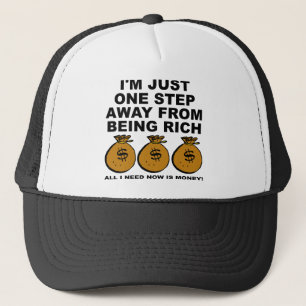 Solo Necesito Dinero Gorra Divertida De Camionero