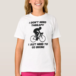 Solo necesito ir en bicicleta camiseta