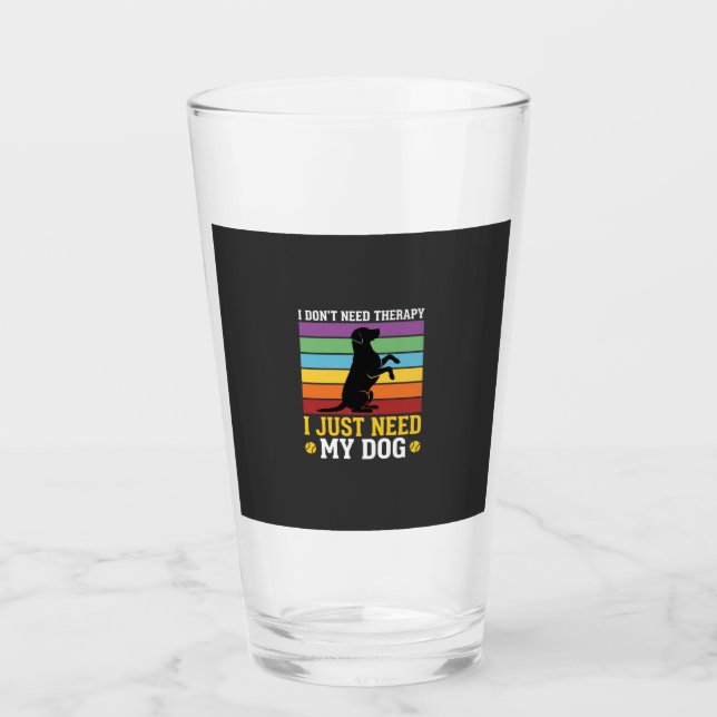 Solo Necesito Terapia de Perro (Anverso)