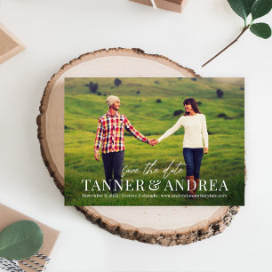 Sólo Nosotros EDITABLE COLOR Guardar La Tarjeta De