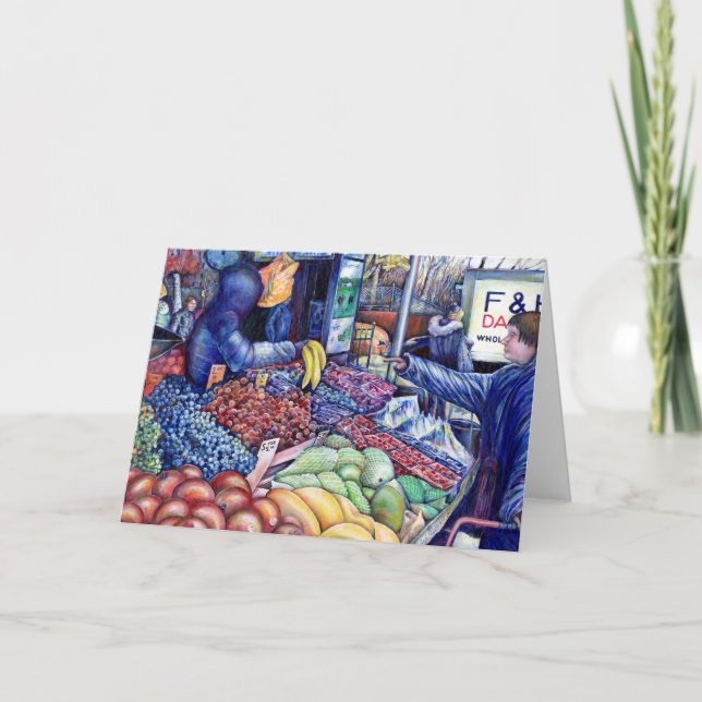 Sólo para consumo mental Tarjeta de felicitación (Anverso)