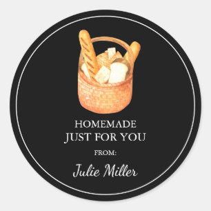 Solo para ti, etiqueta de pan.