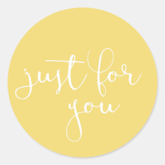 Solo para ustedes pegatinas