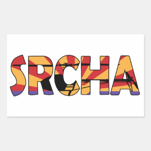 Solo Pegatinas con logotipo SRCHA