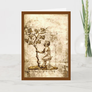 ¡Solo Pensando En Ti! Tarjeta de felicitación medi