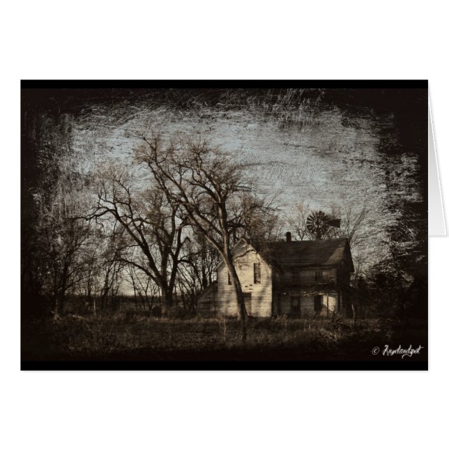 Sólo Quedan Recuerdos, Casa De Granjas Abandonada (Anverso (Horizontal))