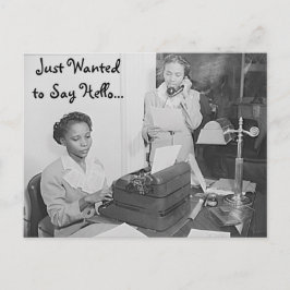 Sólo quería decir hola postal