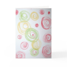 Sólo quería decir "Hola". Tarjeta mediana