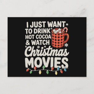 Solo Quiero Beber Chocolate Caliente Y Ver Navidad