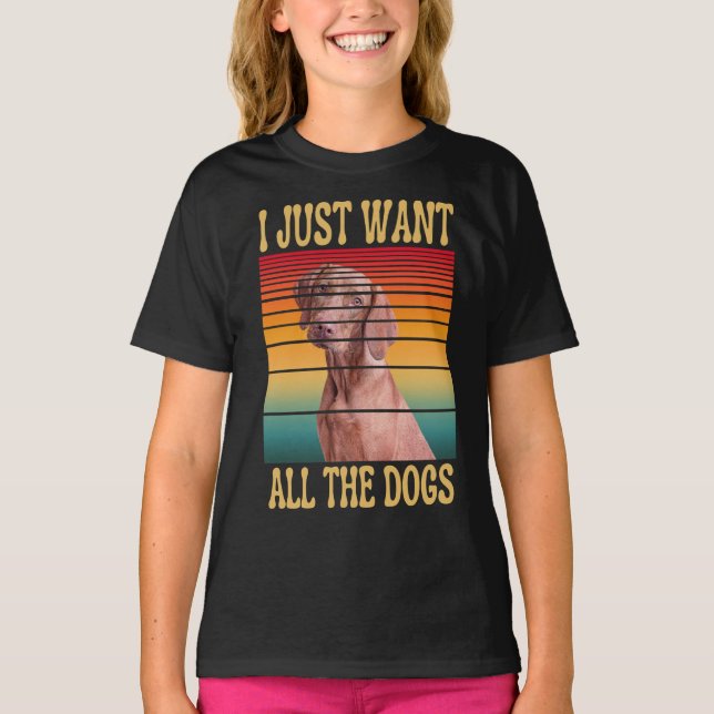 SOLO QUIERO TODAS LAS Camisetas DE PERROS (Anverso)
