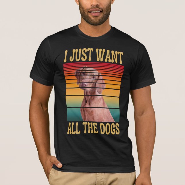 SOLO QUIERO TODAS LAS Camisetas DE PERROS (Anverso)
