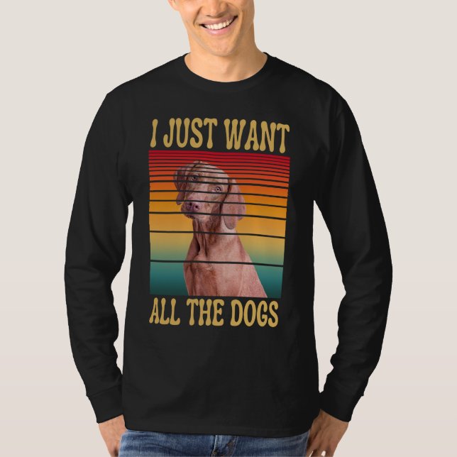 SOLO QUIERO TODAS LAS Camisetas DE PERROS (Anverso)