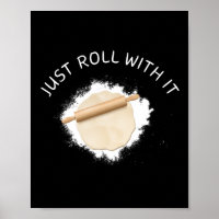 Sólo rollo con arte de pared