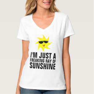 SOLO SOY UN RAYO DE SOL FREAK Funny Camisetas