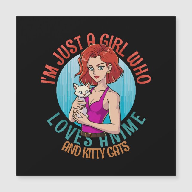 Sólo soy una chica que ama a los gatos (Anverso)