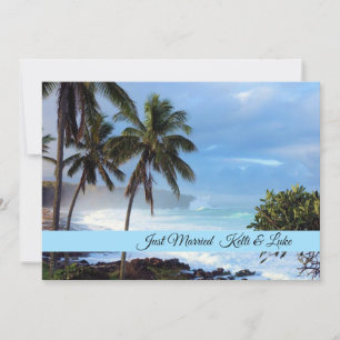 Solo tarjeta de foto casada