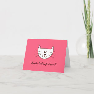 Solo tarjeta de saludo "Kittying"