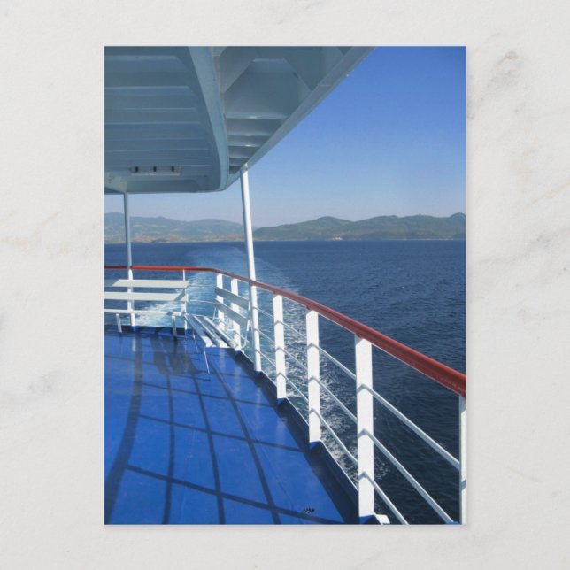 Solo tarjeta postal de crucero (Anverso)