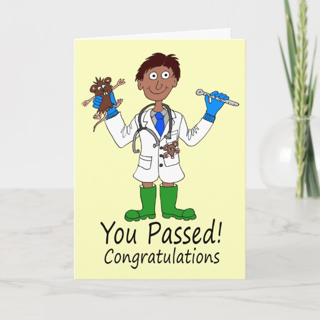 Solo tarjeta profesional médica calificada (Anverso)