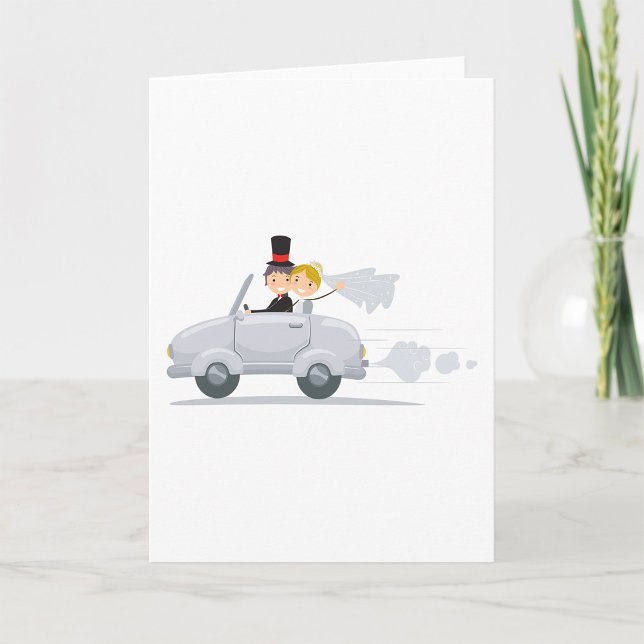 Solo tarjetas de felicitación para coches casados (Subido por el creador)