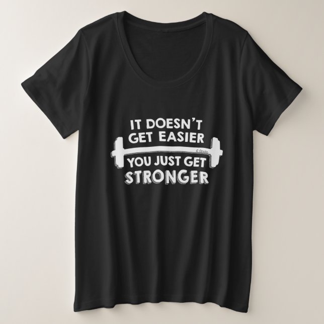 Sólo te haces más fuerte (Anverso del diseño)