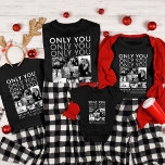 Solo Tu Camisa De Imagen De Collage de fotos Para<br><div class="desc">Dale a tu novio un regalo que es tanto personal como memorable con la Camisa de la foto de tu único Collage de fotos para novio. Esta camiseta personalizado te permite crear un collage de fotos único usando tus fotos favoritas juntas, haciéndolo un regalo significativo para cualquier ocasión especial. Ya...</div>
