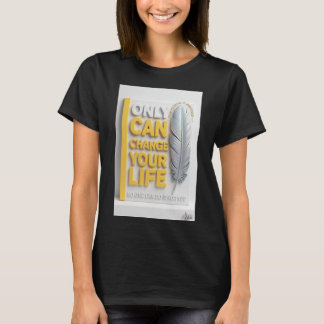Solo Tú Puedes Cambiar Tu Vida Camiseta Mujer Plum