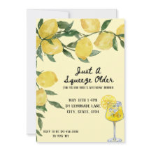 Solo un apretón más viejo Invitación a Cumpleaños