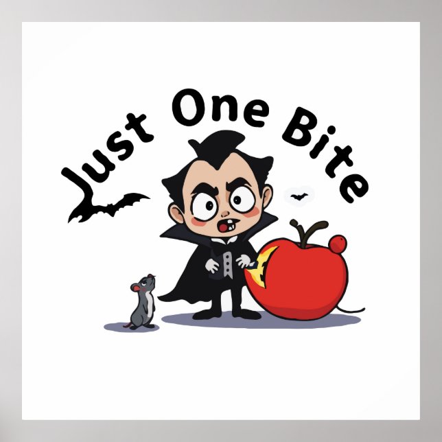 Sólo un arte de halloween con vampiros de una sola (Frente)