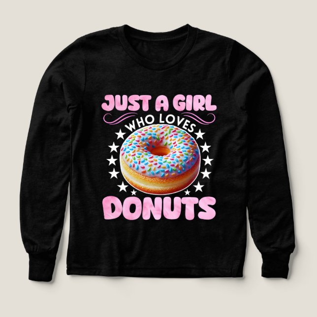 sólo un chica que ama a los donuts (Diseño frontal)