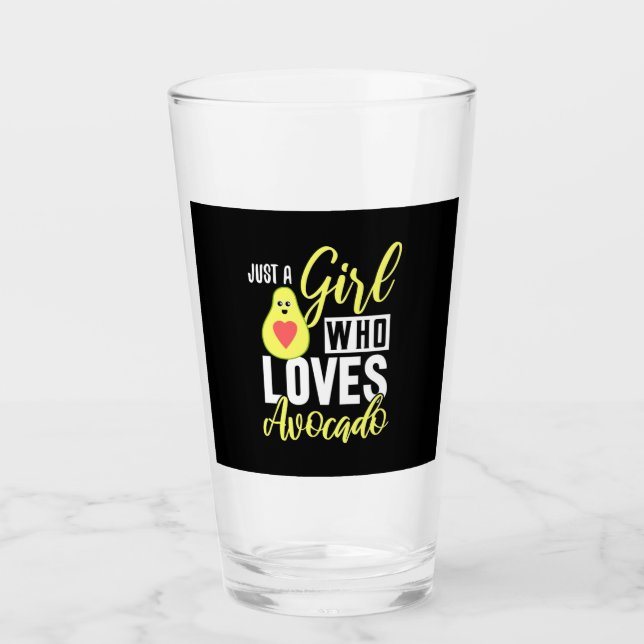 Solo un Chica que ama el aguacate (Anverso)