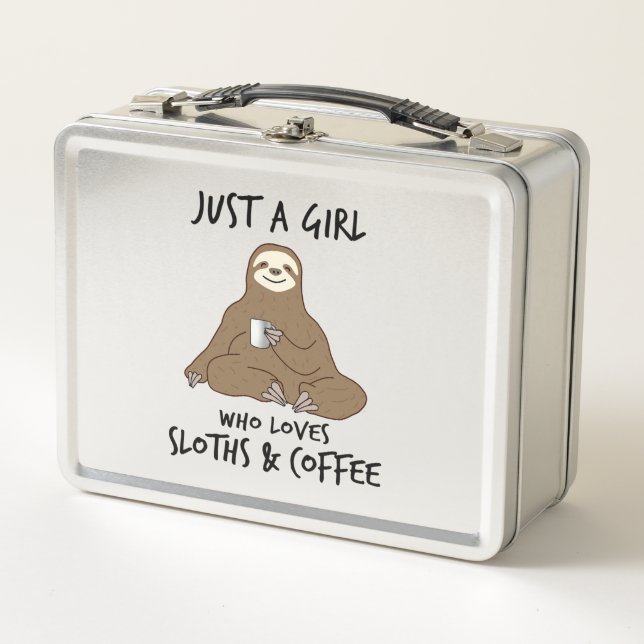 Sólo un chica que ama el café Sloths (Anverso)