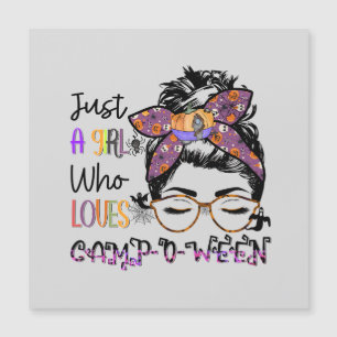 Sólo un Chica que ama el campamento-o-ween Campo d