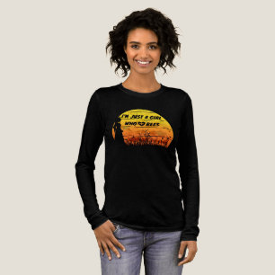Sólo un chica que ama las abejas camisetas de mezc