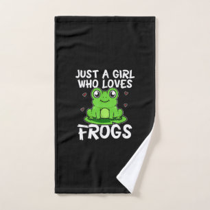 Sólo un Chica que ama las ranas Rana verde dulce