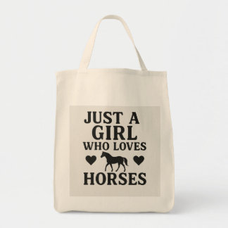 Sólo un Chica que ama los caballos a la bolsa - ec