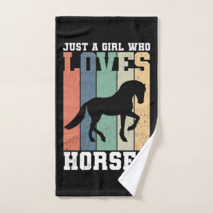 Sólo un chica que ama los caballos Caballo retr