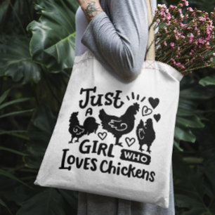 "Sólo un chica que ama los pollos", bolsa de té gr