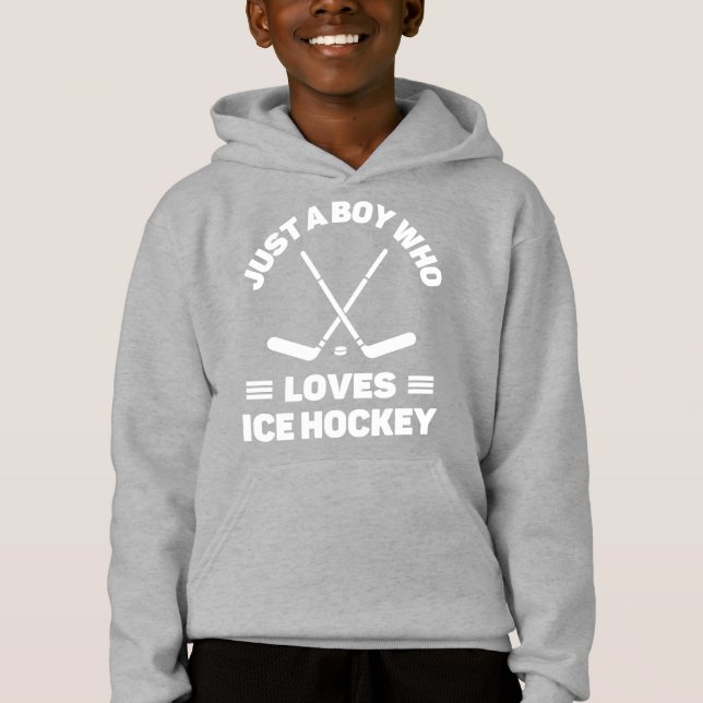Sólo un chico que ama el hockey sobre hielo (Anverso)