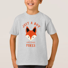 Solo un chico que ama la camiseta de Foxes