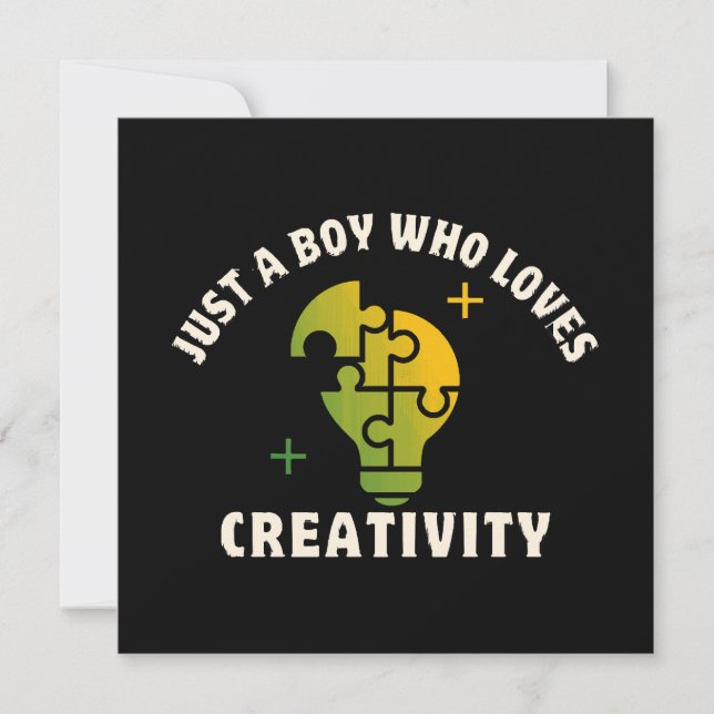 solo un chico que ama la creatividad (Anverso)